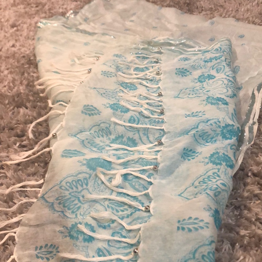 Blue Scarf